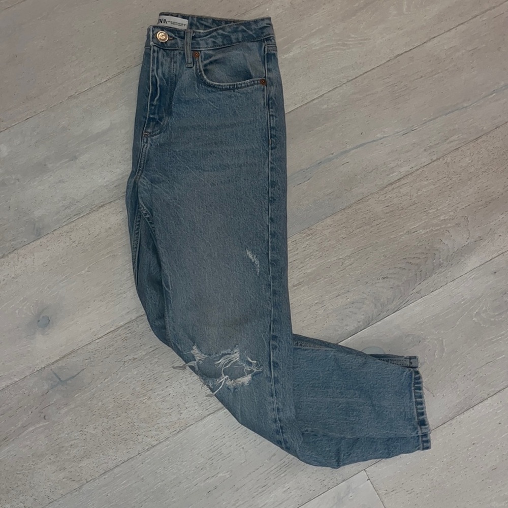 Zara Straight Leg Jeans.